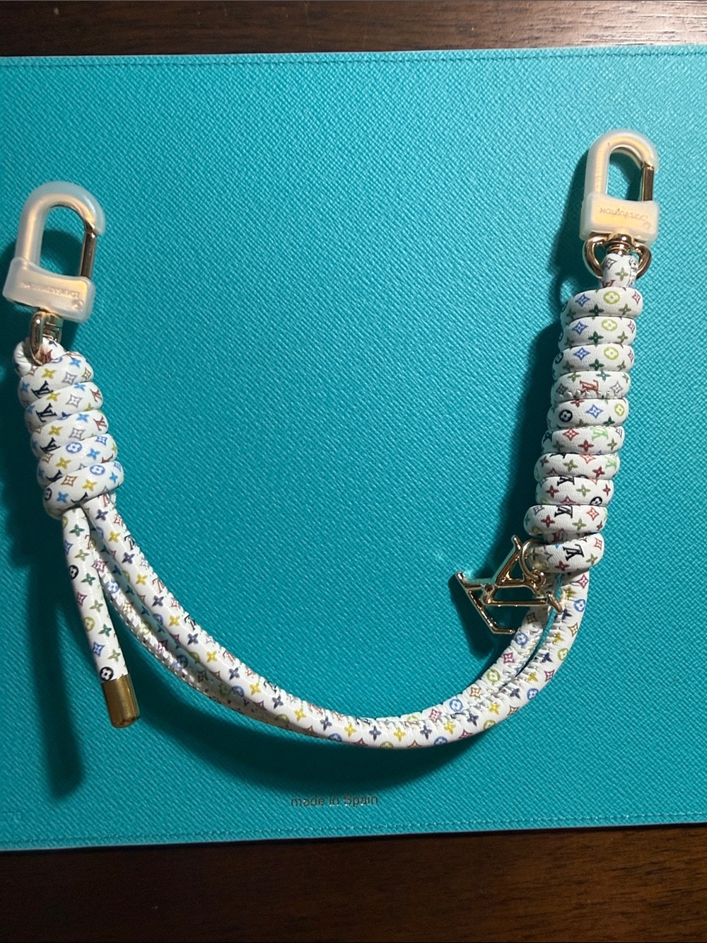 Multicolor Rope Bag Charm